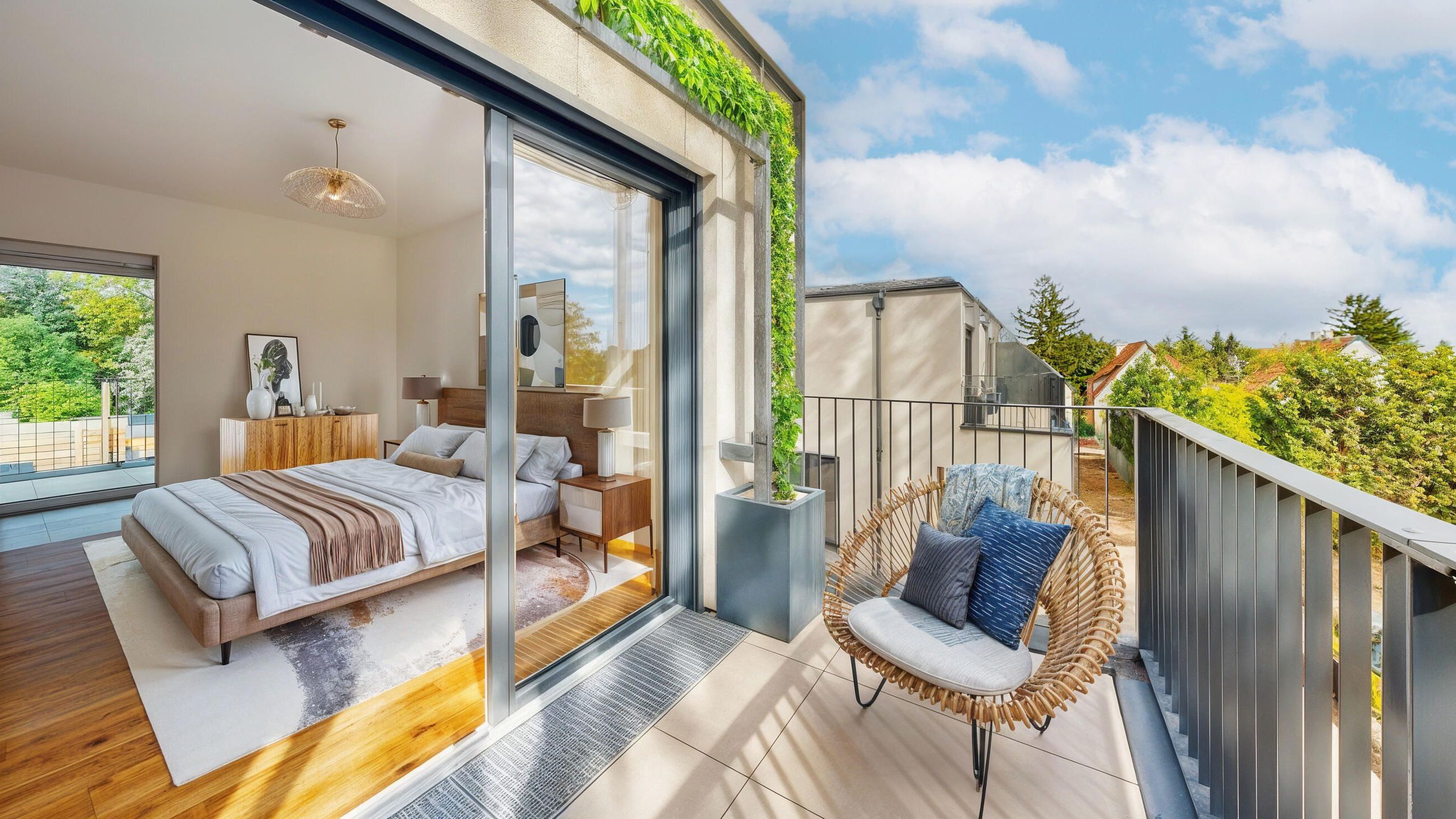 Aussicht von Terrasse