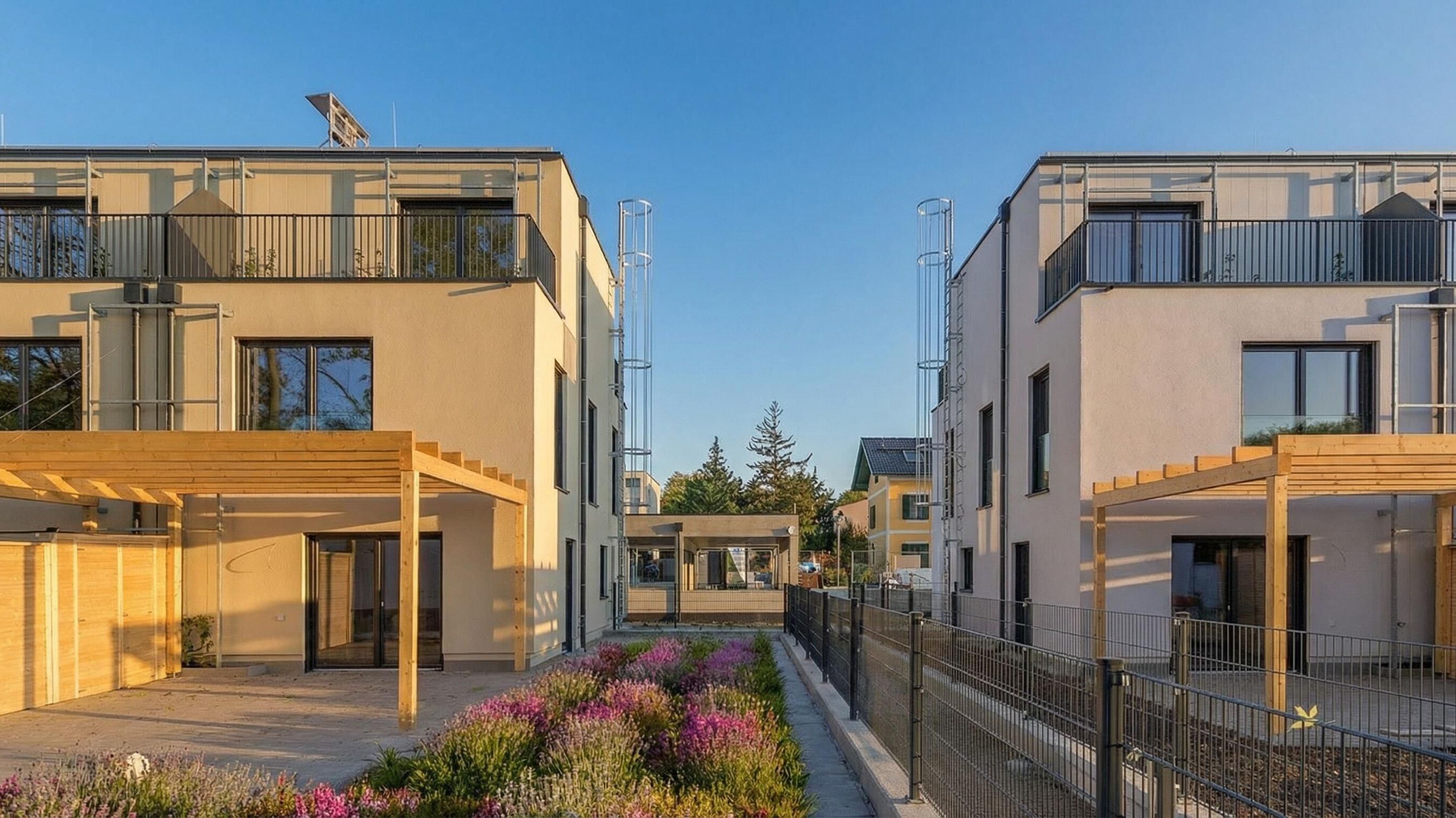 Darstellung der Zipsgasse 4 bei Abendstimmung