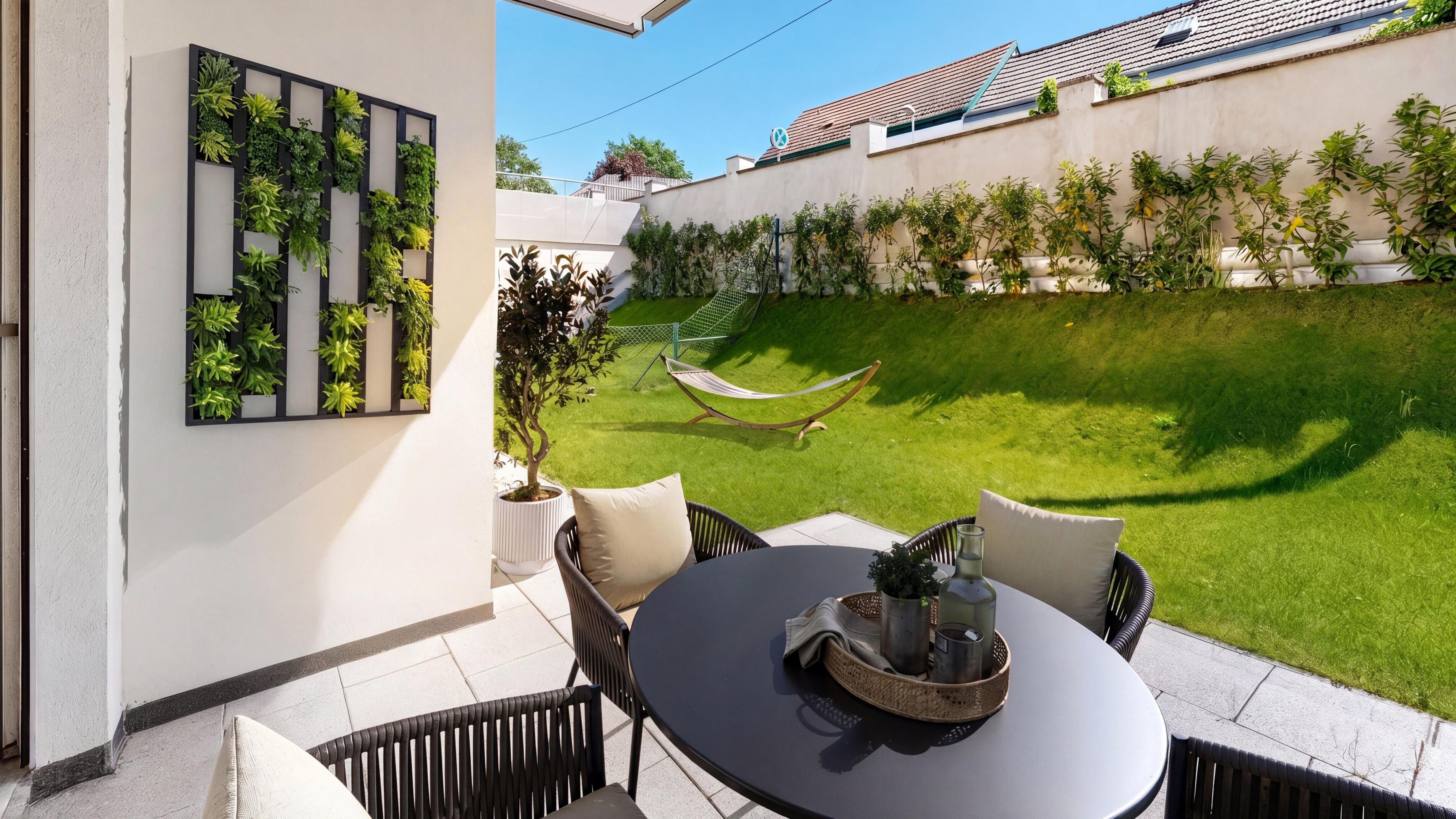 Ansicht Garten