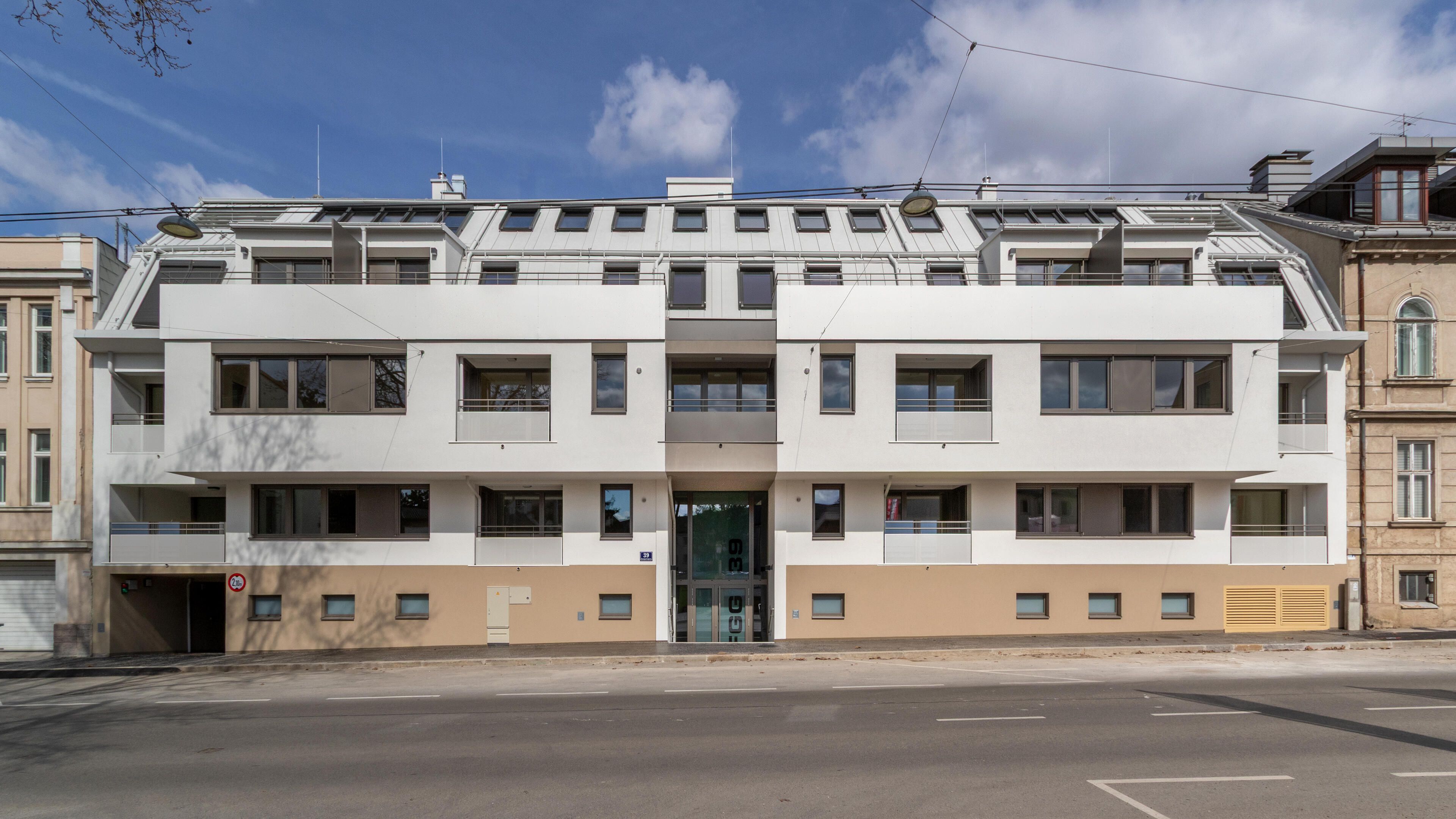 Ansicht der Fasangartengasse