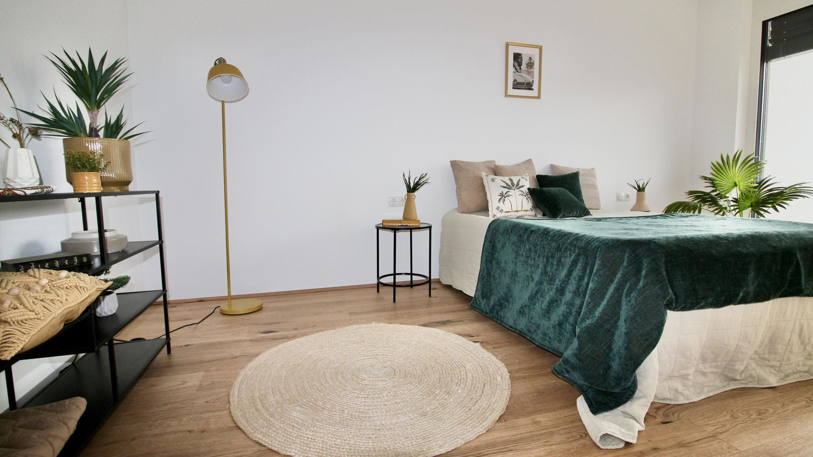 Bild Schlafzimmer mit Einrichtungsgegenständen