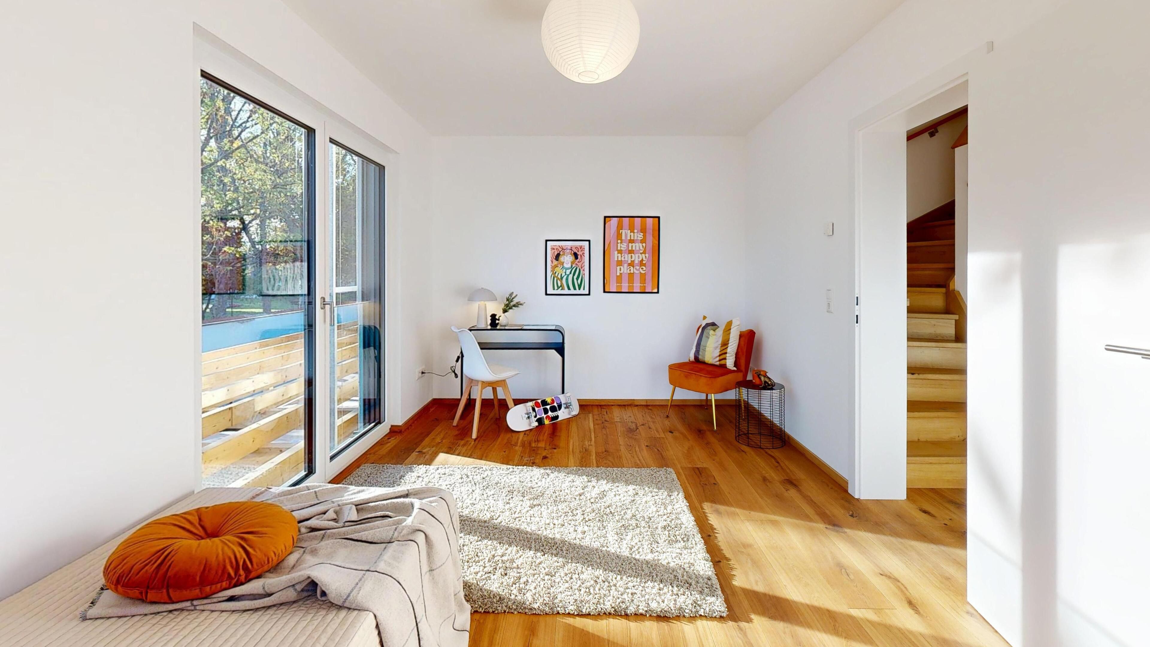 Kinderzimmer eingerichtet