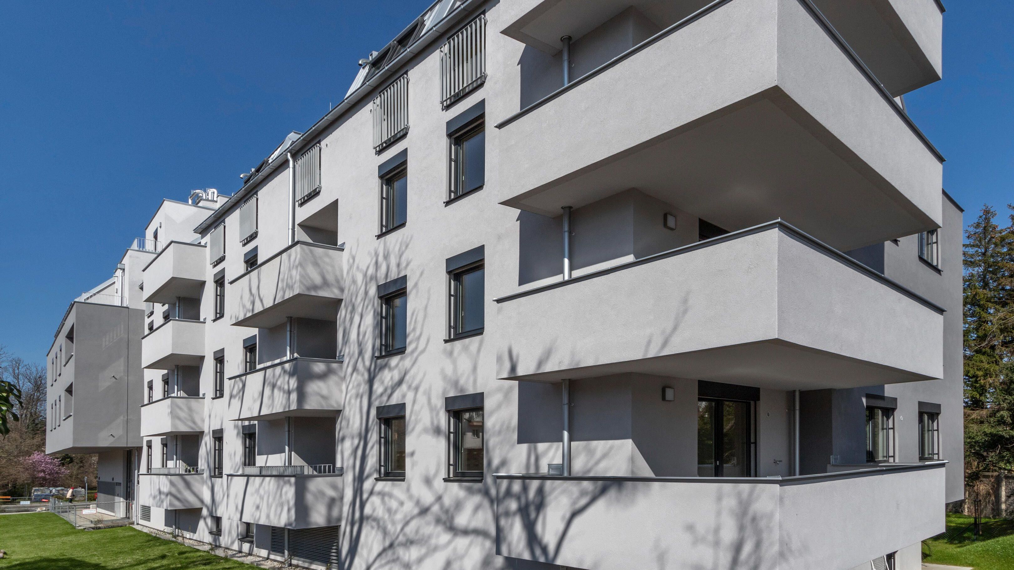Außenansicht der Versorgungsheimstraße