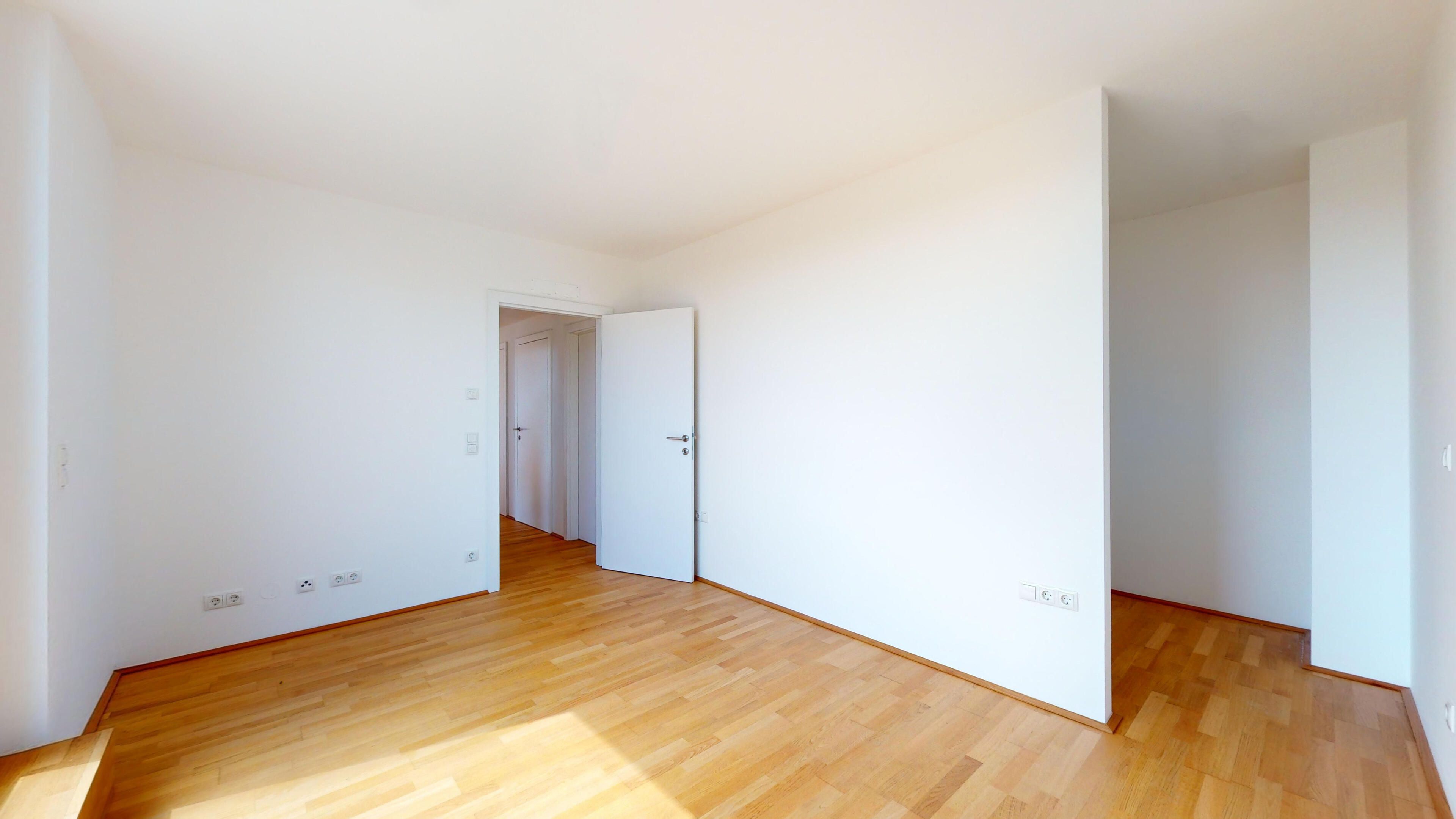 Ansicht Schlafzimmer & Schrankraum