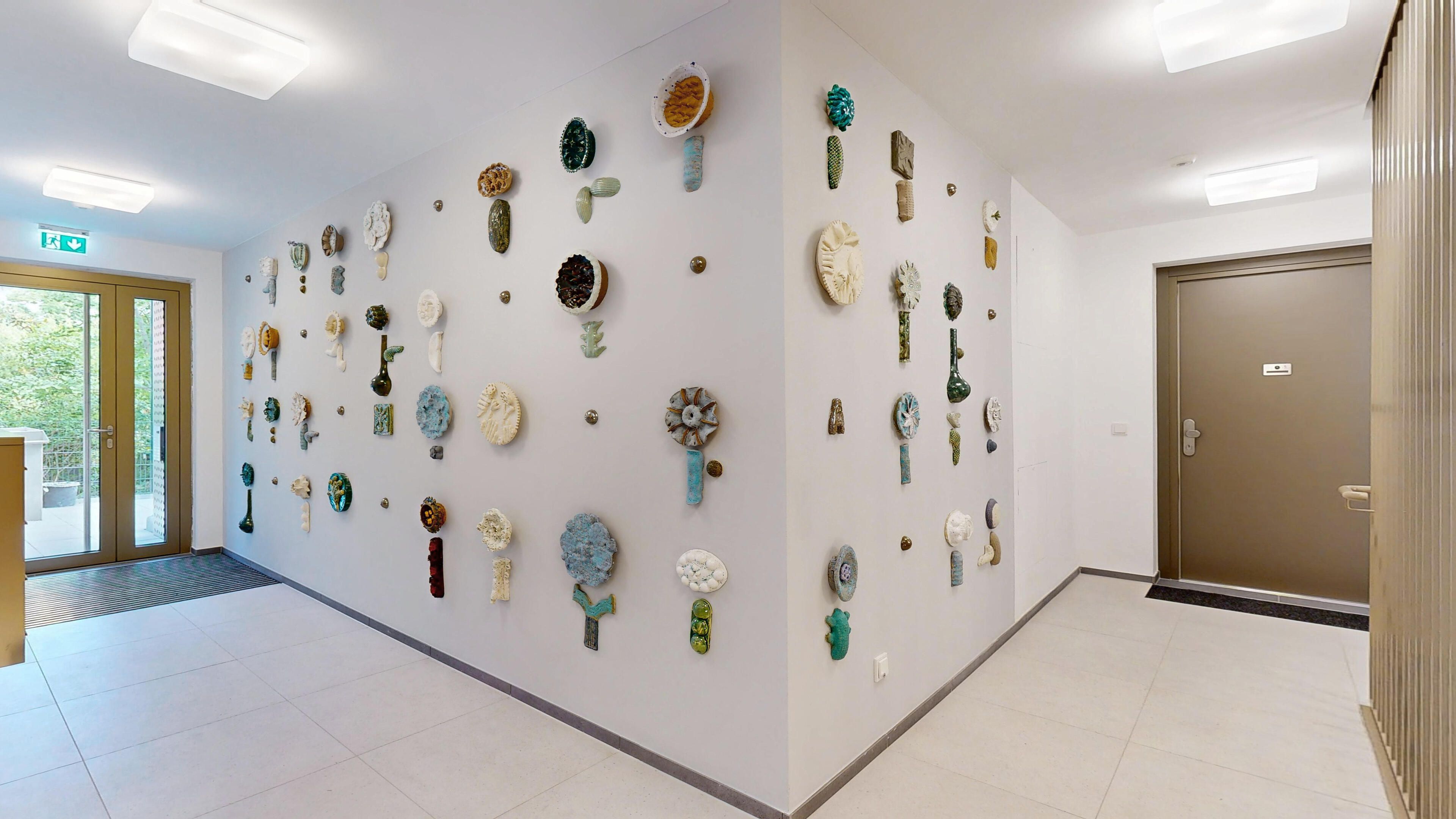 Darstellung des Kunstwerks in der Gallitzinstraße 72