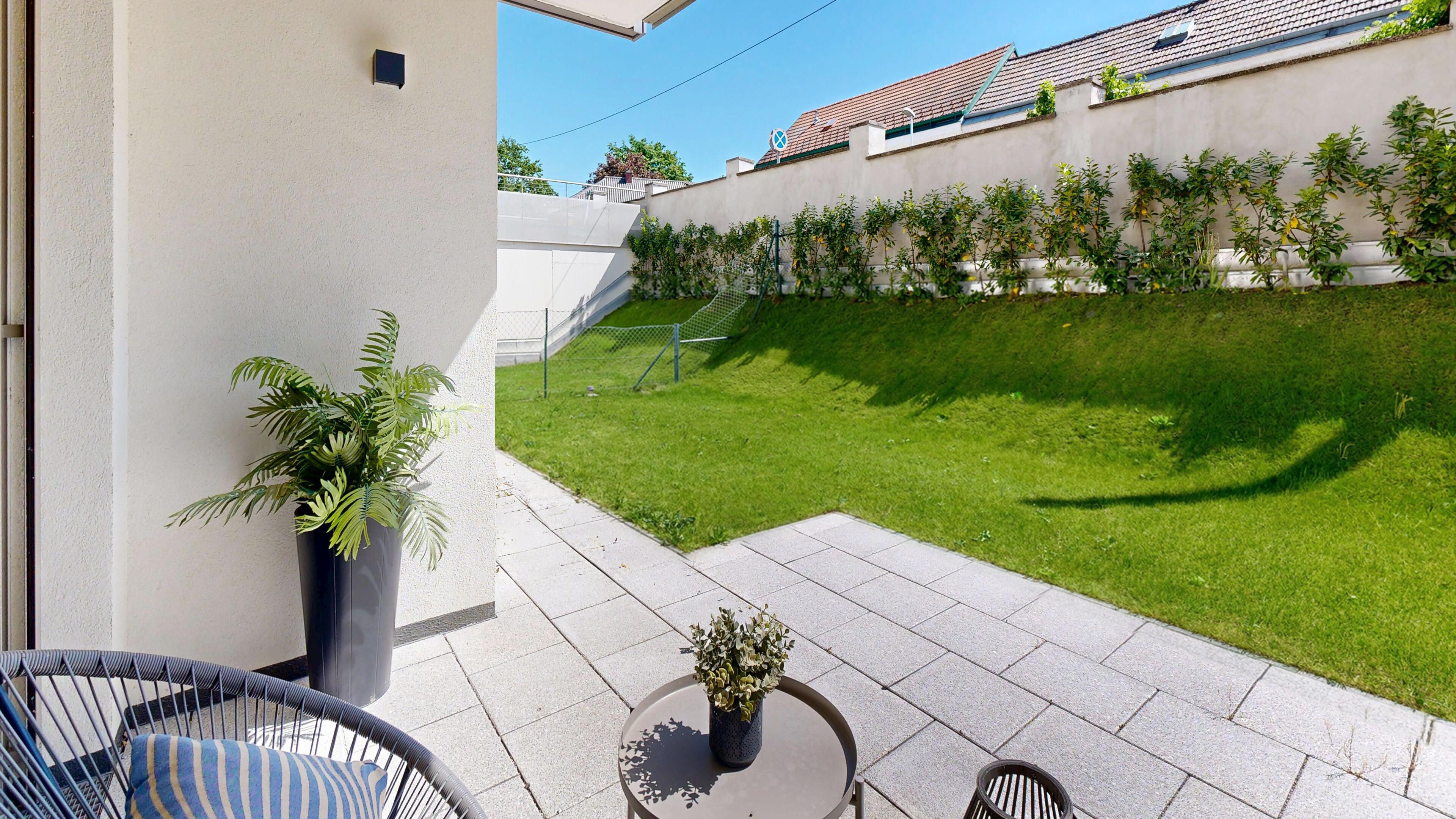 Ansicht Garten
