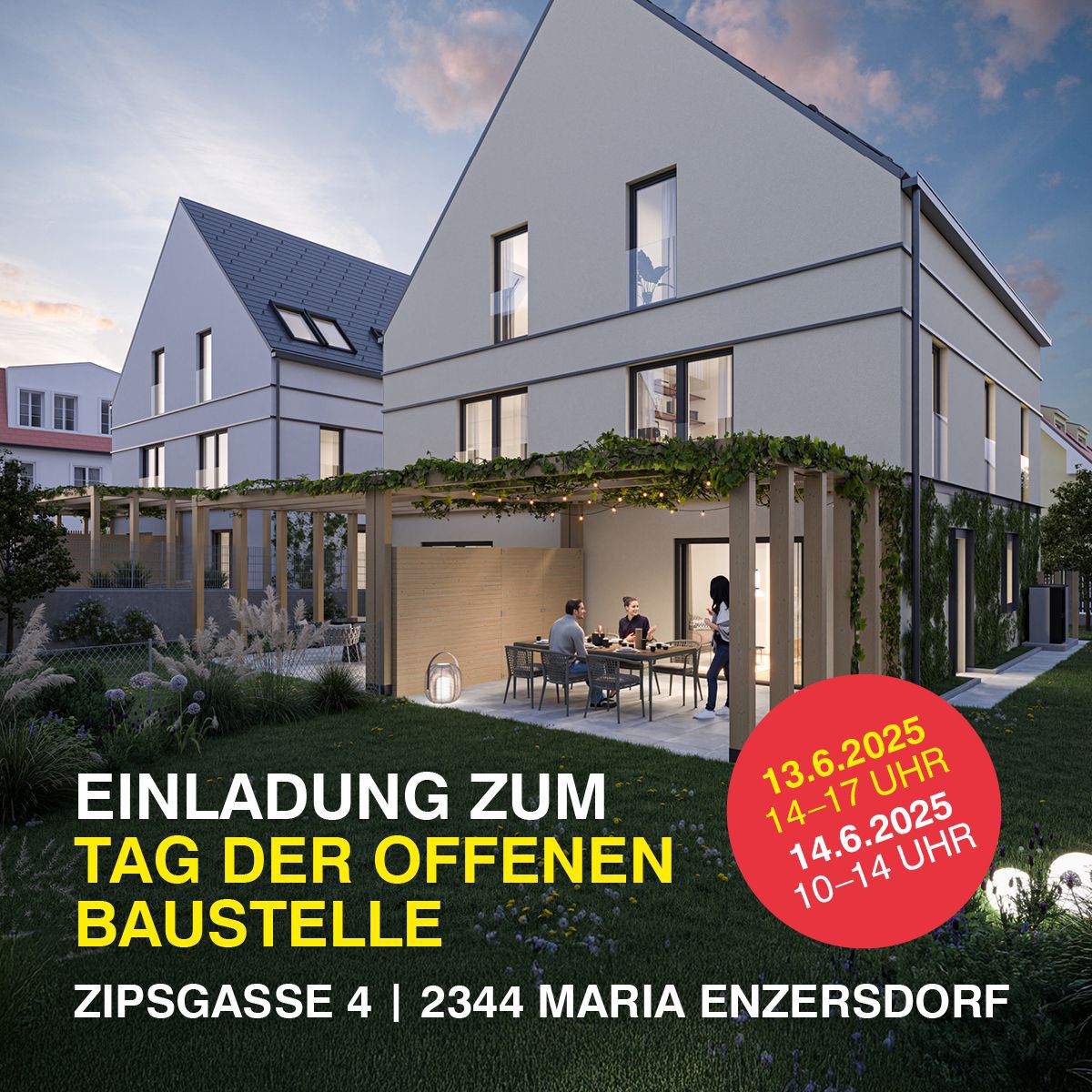 Tag der offenen Baustelle in Maria Enzersdorf, Zip