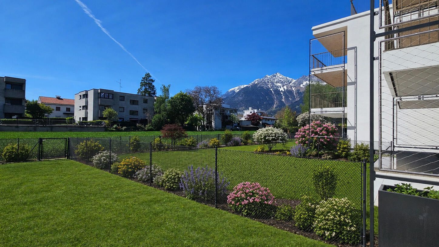 Außenansicht vom Garten aus