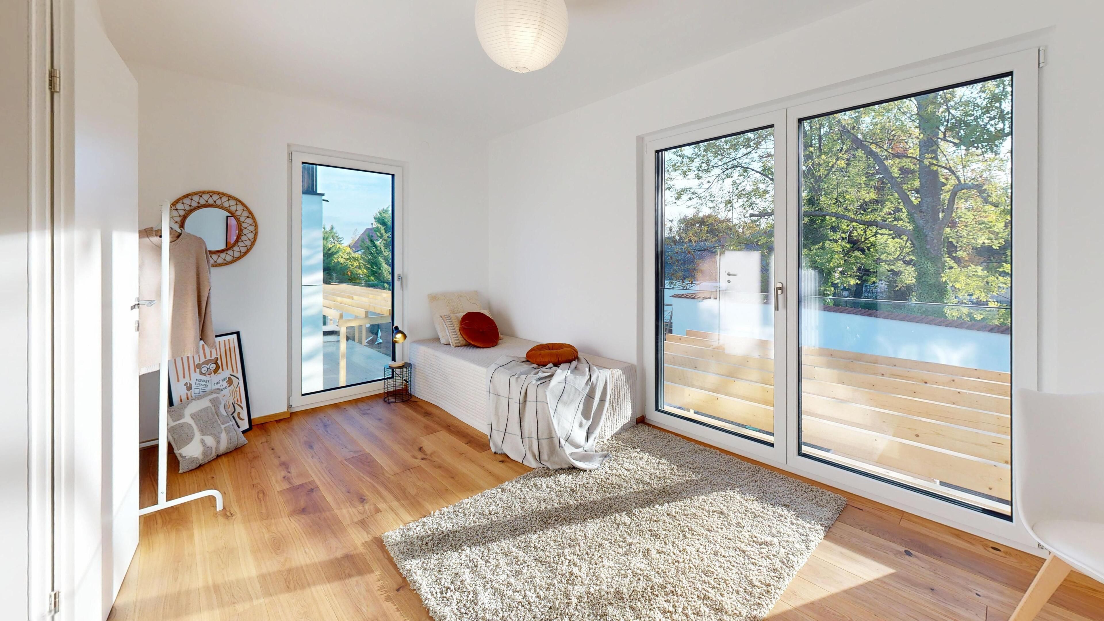 Jugendzimmer eingerichtet