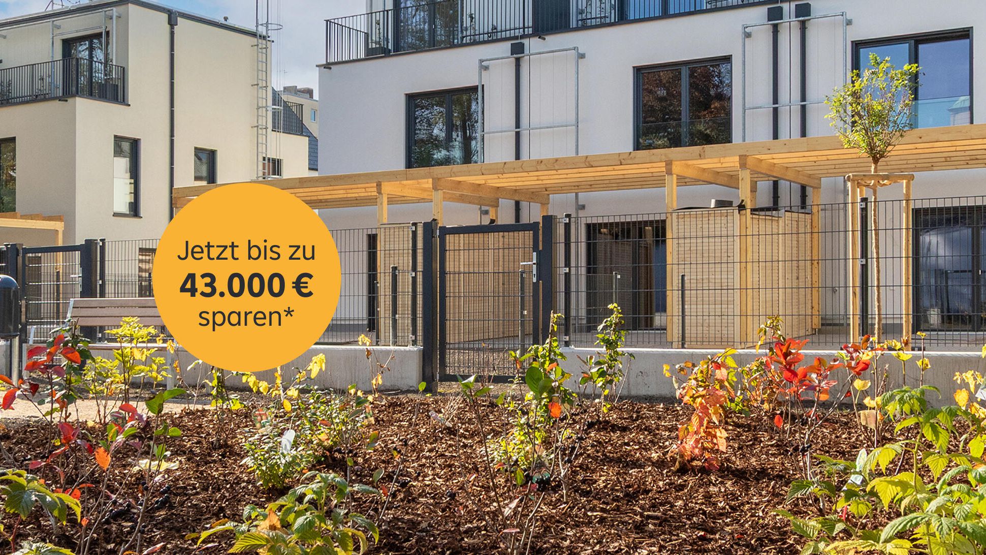 Außenansicht der Zipsgasse mit einem Hinweis auf eine Werbeaktion