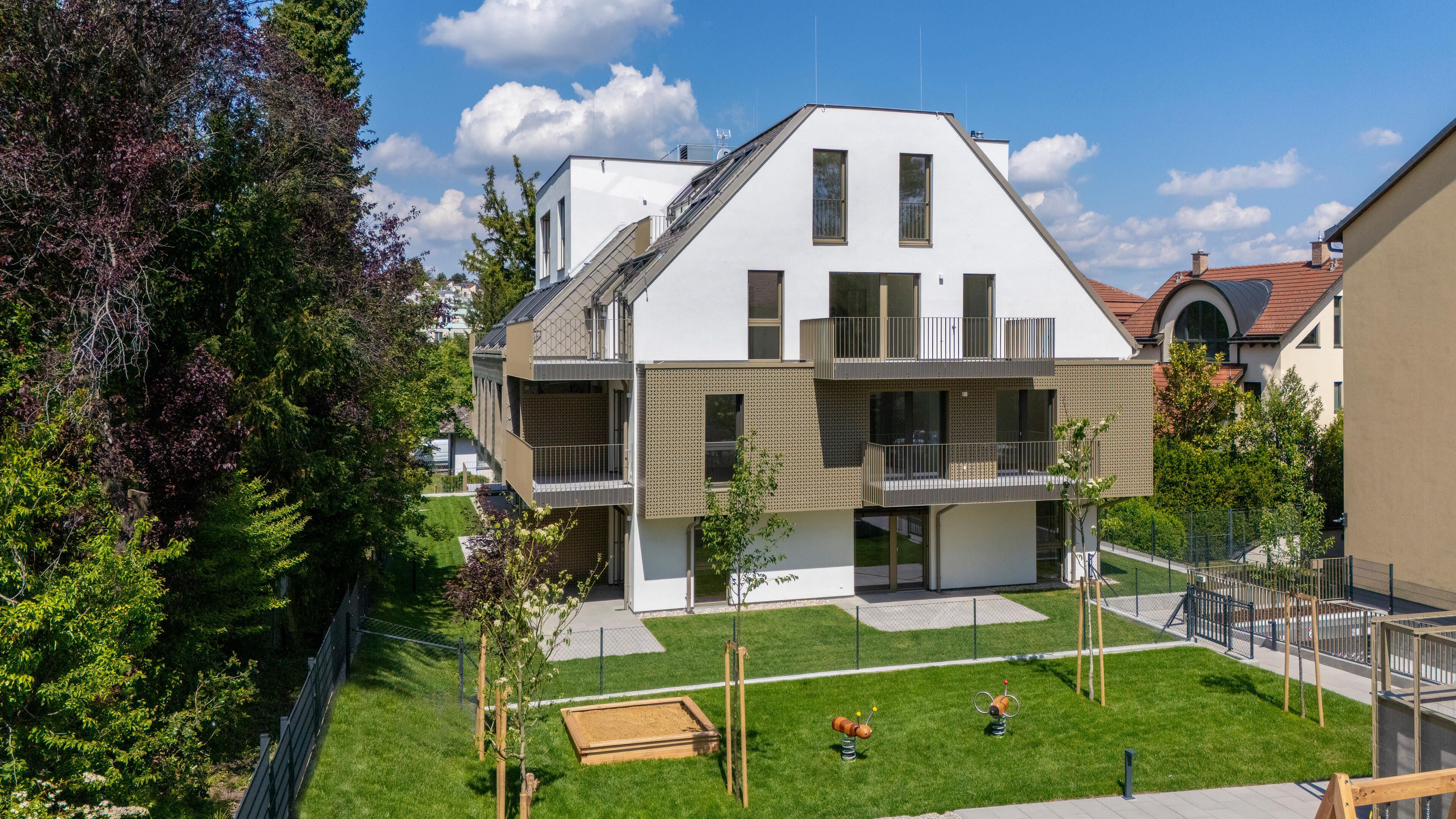 Ansicht der Gallitzinstraße, straßenseitig